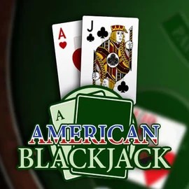 American Blackjack logo – Table Games by Habanero at North Spin Casino