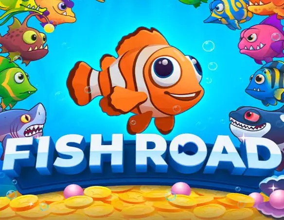 Fish Road online game logo by InOut on northsspin.com