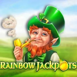 Rainbow Jackpots logo by Red Tiger Gaming at North Spin Casino