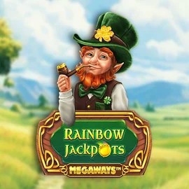 Official Jackpots logo: Rainbow Jackpots Megaways by Red Tiger Gaming at North Spin Casino