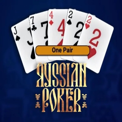 Russian Poker online game logo by OneTouch Games on northsspin.com