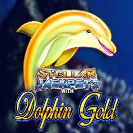 Dolphin Gold with Stellar Jackpots slot icon by Lightning Box Game, available at North Spin Casino