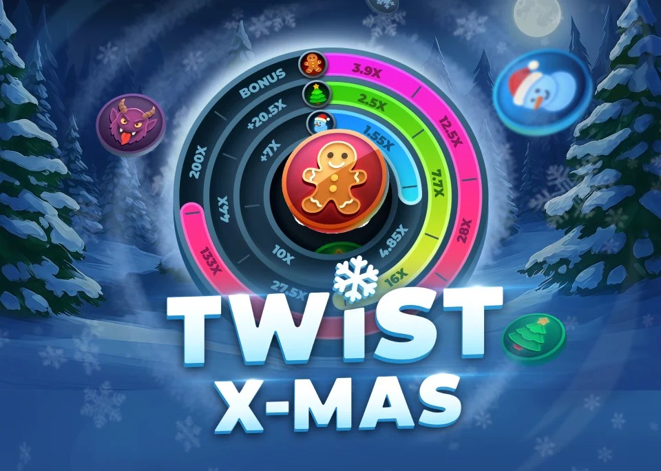 Twist X-mas game by InOut – logo hosted on North Spin Casino